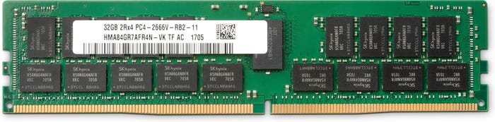 HP 32GB DDR4 2666MHz memory module 1 x 32 GB ECC | boxxe